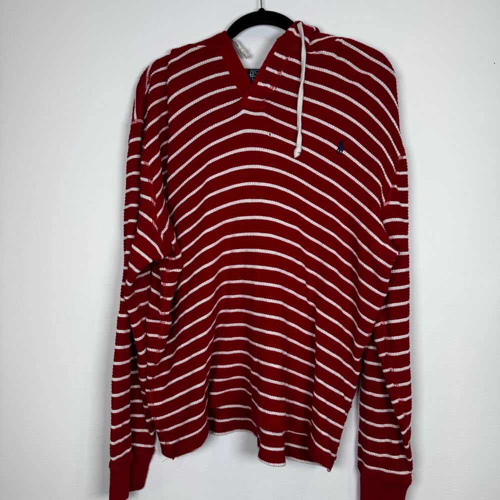 Polo by Ralph Lauren Striped Knitted Hoodie - 2XL